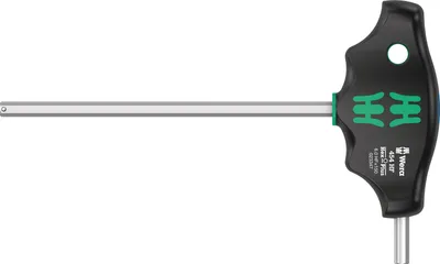 Produktbild von T-Griff-Schraubendreher 6x150mm Haltefunktion und Seitenabtrieb Wera | 4013288207968