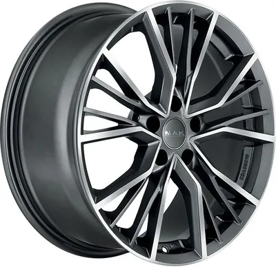 Produktbild von Alufelge Mak Union 9.5X21 5X112 Et 20 Gun Met-Mirror Face