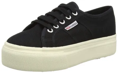 Produktbild von Superga Damen 2790acotw Linea Up And Down Sneaker, Schwarz, 39 EU