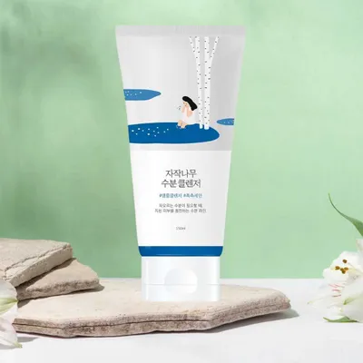 Obrázek produktu pro Round Lab - Birch Juice Moisturizing Cleanser - Mycí gel s březovou šťávou 150ml