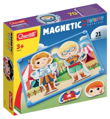 Immagine prodotto di Quercetti Magnetic Dress Up Lunapark