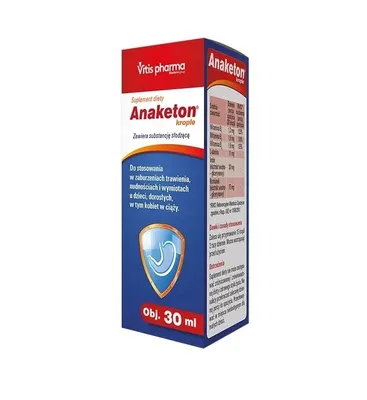 Zdjęcie produktu dla Anaketon, krople, 30 ml