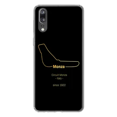 Produktbild von MuchoWow® Handyhülle Schutzhülle Hülle für Huawei P20 Formel 1 - Monza - Rennstrecke Silikon Softcase Handy Hülle - Hardcover