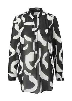 Produktbild von Bluse 99B0 GREY/BLACK Größe 36