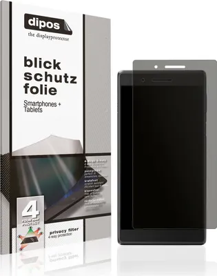 Produktbild von Blickschutzfolie für Lenovo Tab 4 7 TB-7504X matt Schutzfolie Folie Display Schutz dipos