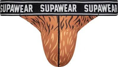 Immagine prodotto di SUPAWEAR - Intimo da Uomo Mutandine a perizoma - POW Thong Grizzly Bear - 1x Taglia XL