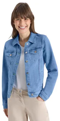 Obrázok produktu pre Džínsová bunda Style NOS 10369, svetlo modrá, vypraná, veľkosť S