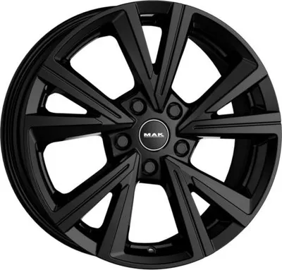 Produktbild von Alufelge Mak Qvarz 7.5X18 5X114,3 Et 45 Gloss Black