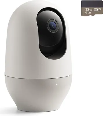 Obrázok produktu pre nooie WiFi kamera 1080P s 360° záberom a 32 GB micro SD kartou