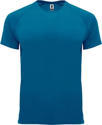 Produktbild von Roly Sport CA0407 | Bahrain T-Shirt mit Raglan-Ärmeln - Farbe: Moonlight Blue 45 - Größe: 3XL