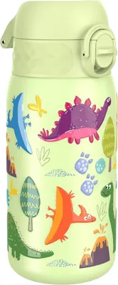 Produktbild von Kinder Wasserflasche 350 ml - Auslaufsicher und Einfach zu Öffnen - Ideal für Schule und Sport