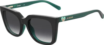 Produktbild von Moschino Love MOL055/CS Black teal 54/18/140 Damen Sonnenbrillen