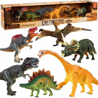 Obrázek produktu pro Kruzzel 19745 Figurky dinosaurů 6 ks