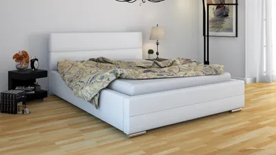 Produktbild von Polsterbett Bett Doppelbett PIERO 200x200cm inkl.Bettkasten