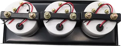 Zdjęcie produktu dla Zestaw 3 w 1 z trzema miernikami, 12 V, podświetlenie LED, wysoka czułość, dokładność, ciśnienie oleju, temperatura wody, woltomierz