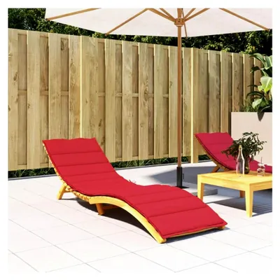 Produktbild von Sonnenliegenauflage Rot 200x70x3 cm Oxford-Gewebe