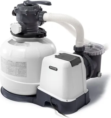 Produktbild von Schwimmbadfilter-Sandpumpe 10 500 l/h INTEX 26648