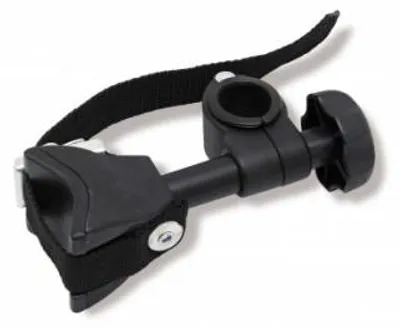 Imagen del producto de Soporte para marco de bicicleta Pro-User, corto, 85 mm, color ámbar