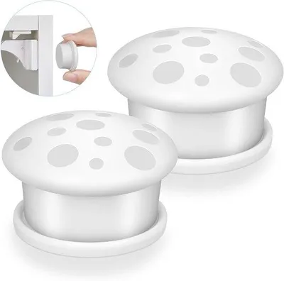 Produktbild von Magnetische Kastdeurschlösser-Ersatzschlüssel, 2er-Pack, Kinder- und Babysicherheit, Magnetische Kinderschlösser-Accessoires