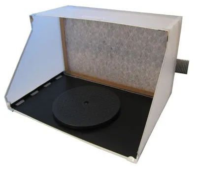 Zdjęcie produktu dla System odciągowy do aerografu Sparmax SB-88, kabina natryskowa Saturn 88, odciąg dla farb