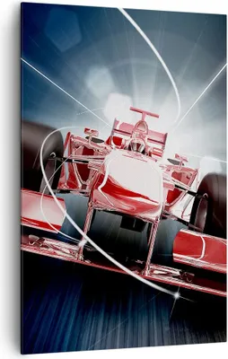 Produktbild von Bild auf Leinwand - Leinwandbild - Einteilig - Formel Geschwindigkeit Motor - 80x120cm - Wand Bild - Wanddeko - Wandbilder - Leinwanddruck - Wanddekoration - Leinwand bilder - Wandbild - PA80x120-2677