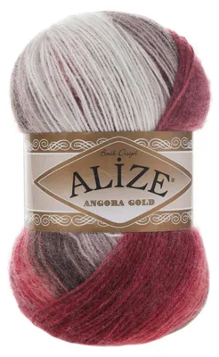 100g Farbverlaufsgarn Alize Angora Gold Batik 1984 Eleganz