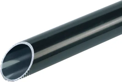 Immagine prodotto di 3 metri di tubo in acciaio molto pesante 32x28,2 verniciato di nero - Tubo di montaggio in metallo 32 mm Staro-Gewinde-ES32