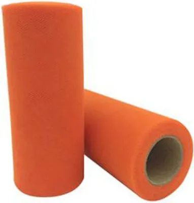 Produktbild von Tüllstoff 1 Rollen Bunt Tüll Meterware Tüll Rolle, Tüll Stoff Rollen, 15cm x 22M Tüllband Tüll Dekostoff, Tüllrolle für DIY Basteln Tutu Röcke Hochzeit Party Dekoration