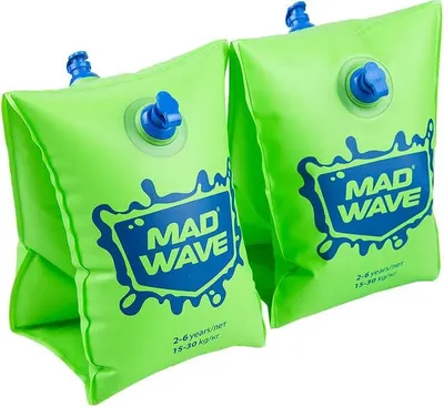 Produktbild von Madwave Schwimmflügel Junior Grün 6-12 years Kinder Grün 6-12 years