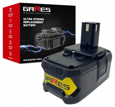 Zdjęcie produktu dla Gares Wkład do Akumulatora Ryobi SA1802 CBLT1804 R18PD R18DDP | 18 V 5 Ah Li-Ion | Pakiet Ogniw do Regeneracji | Wysoka Wydajność Gares®