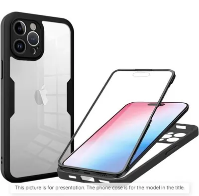 Produktbild von Techsuit - ColorVerse 360 Series Hülle + Schutzglas für Honor 400 Lite - schwarz