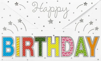 Produktbild von Geburtstag - Geldkarte - Karte mit Briefumschlag