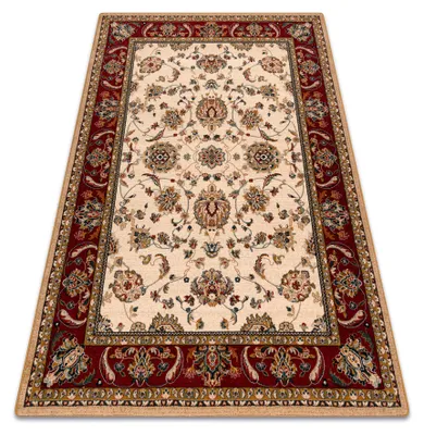 Zdjęcie produktu dla Dywan wełniany POLONIA TARI jasny rubin czerwony 135x200 cm