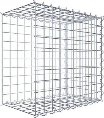 Produktbild von Anbaugabione Typ 2 50 cm x 50 cm x 30 cm (L x H x T), Maschenweite 5 cm x 5 cm, Spirale