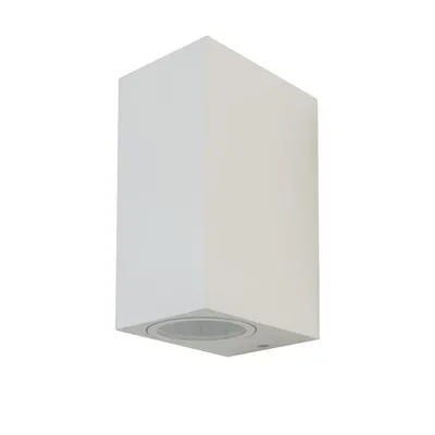 Image de Lampe murale d'extérieur V-TAC - Raccords muraux - Support GU10 - IP44 - Blanc