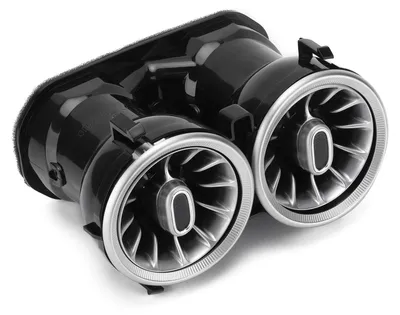 Zdjęcie produktu dla Zestaw 64-kolorowego oświetlenia ambientowego z tylnymi diodami LED do otworów wentylacyjnych typu „turbina” – zamiennik do samochodów Mercedes-Benz klasy A/CLA/GLA (W177, C118) z 2019 r. i nowszych