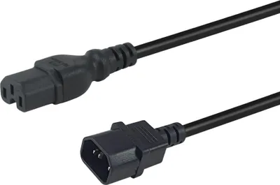 Immagine prodotto di Equip 112171 cavo di alimentazione Nero 3 m accoppiatore C14 accoppiatore C15