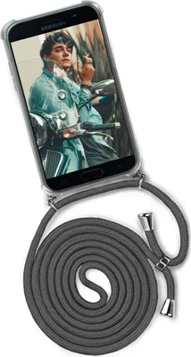 Produktbild von TWIST-Case + TWIST-Cord für Samsung Galaxy A5 (2017), Farbe:Cool Elephant (Silber)