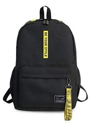 Produktbild von Tagesrucksack Polyester Schwarz Gelb 29x12x41 cm Laptopfach