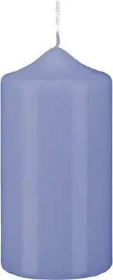 Produktbild von Stumpen Kerzen Flieder 25 x Ø 6 cm, 8 Stück getauchte Stumpenkerzen mit Spitzkopf in RAL Qualität