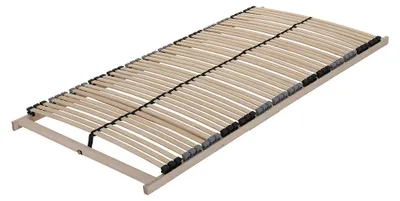 Produktbild von HOME DELUXE - Lattenrost MADO - 140 x 200 cm, 7 Liegezonen, 42 Federleisten, Härteregulierung, Mittelgurt - bis 160 kg belastbar I Lattenrahmen Bettrost Lattenrahmen