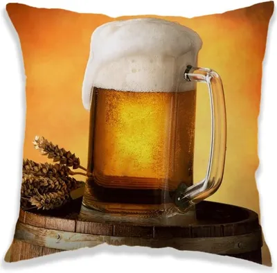 Produktbild von Kissen Bier 40x40 cm