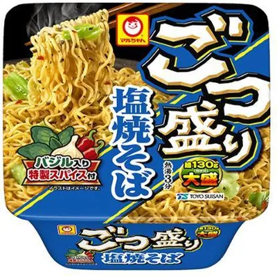 Produktbild von Maruchan | Gotsumori Shio-yakisoba - 156g - Glutenhaltig - Fertiggericht - Japanische Küche