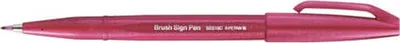 Produktbild von PentelArts Faserschreiber Brush Sign Pen SES15 burgunderrot