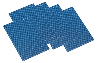 Immagine prodotto di Tappetino da taglio Westcott E-46003 00-I, formato DIN A3, in plastica, 5 pezzi, colore blu