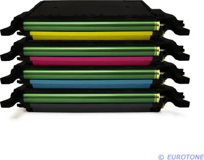 Produktbild von 4x Eurotone Toner Alternative für Samsung CLT-5082L / CLT-K5082L Black Schwarz / CLT-C5082L Blau Cyan / CLT-M5082L Rot Magenta / CLT-Y5082L Gelb Yellow