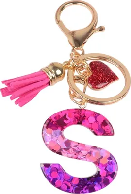 Produktbild von Alphabet Schlüsselanhänger S / Rosa / Herz kaufen KP37988