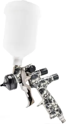 Produktbild von Sprühpistole – HVLP-Lackierpistole – 1,3 mm Düse – Transparentes Luftgehäuse – Verstellbare Sprühmodi