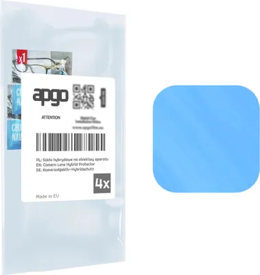 Produktbild von apgo 4 Stück Linsenschutz Kamera Schutzglas für Xiaomi Redmi Note 9 Kameraschutz, 9H Kameraobjektiv Camera Lens Protector