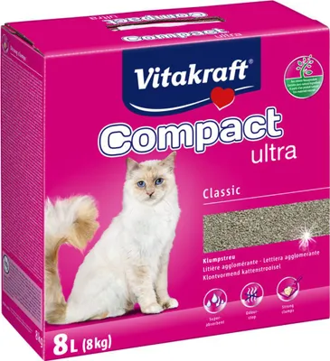 Obrázek produktu pro Vitakraft stelivo pro kočky Compact ultra - 8 kg